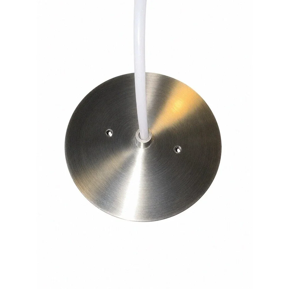 Vintage MCM Drum Pendant Light Olive Green Retro Ceiling Fixture